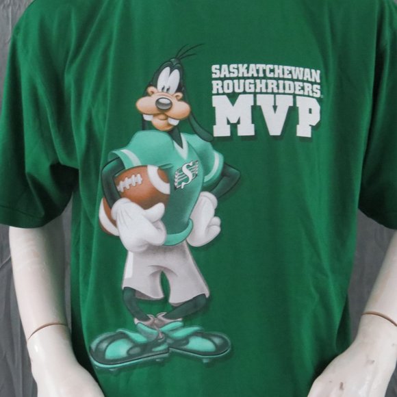 Saskatchewan Roughriders Shirt - Disney Goofy MVP - Men's Large - Picture 2 of 10